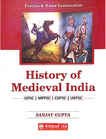 History of Medieval India for UPSC MPPSC,CGPSC,UKPSC - ACHLESHWAR